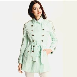 Sam Edelman white trench coat